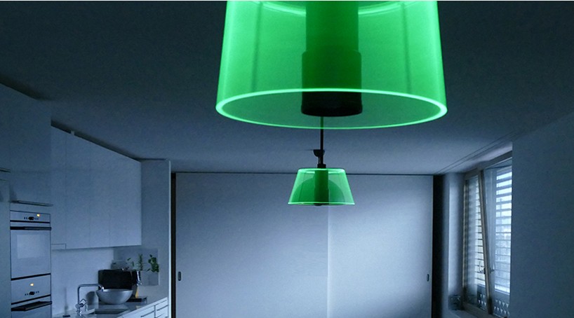 NDF zürich POVLAMP LED light designboom 