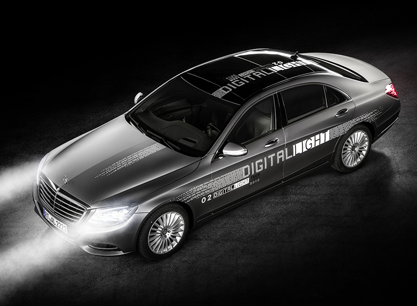 mercedes benz digital light designboom