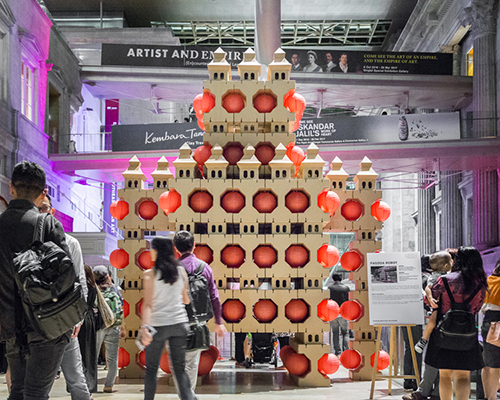 noa haim's 'pagodas robot' celebrates the first anniversary of the national gallery singapore