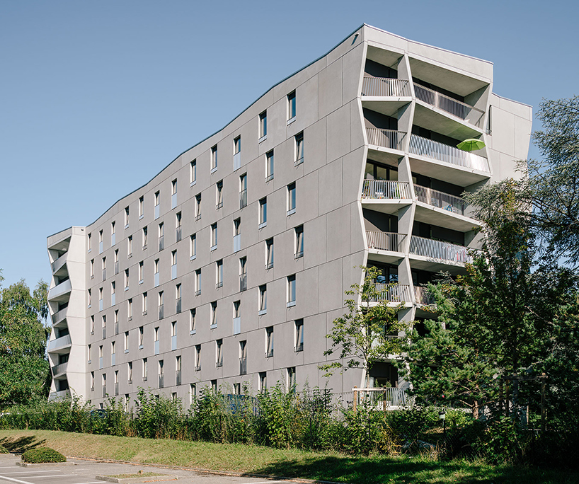 NOMOS completes concrete jolimont residences in geneva