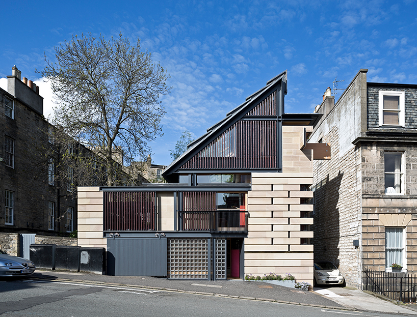richard murphy's quirky hybrid house bookends a traditional edinburgh street