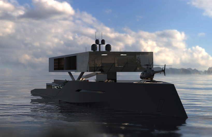 rishi soman antithesis yacht designboom