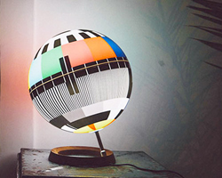 simon forgacs' MONO LAMP captures iconic TV test cards