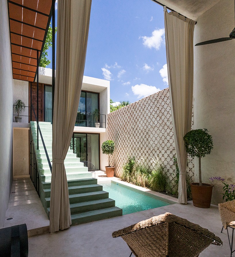 taller estilo arquitectura links lemon tree house with courtyard in mexico