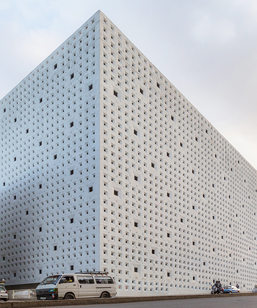 VILALTA completes mall in ethiopia with perforated envelope