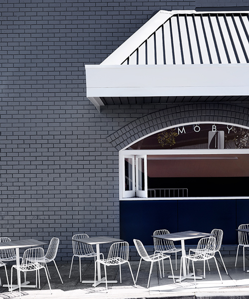 we are huntly injects color and contemporary edge to moby café interior