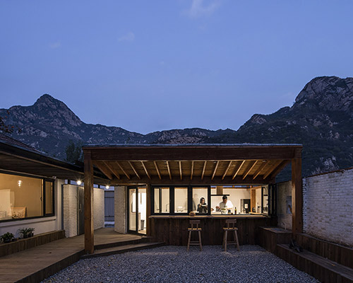 DL atelier's mountain inn is a humble escape from the city life in china
