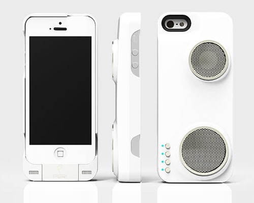 peri for iPhone puts a loudspeaker + charger in the phone case