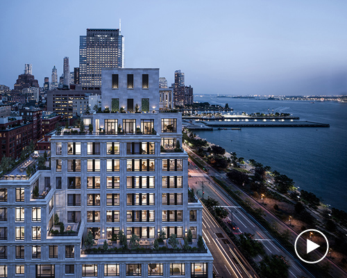 70 vestry by robert a. m. stern brings waterfront living to tribeca, new york