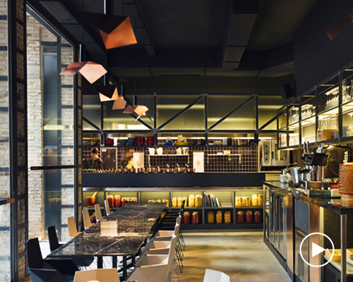 ramón esteve estudio combines marble and copper inside bouet restaurant in valencia