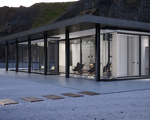 KDVA architects constructs a modern 'fisherman's house' surrounded by wild nordic waters