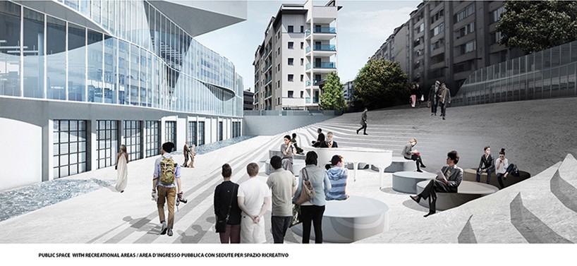 KAMJZ architects CAP group HQ milan designboom 