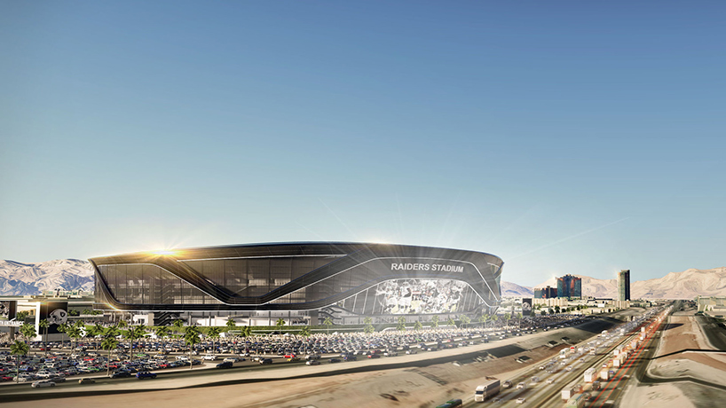 Allegiant Stadium, New Home of the Las Vegas Raiders Designed by Manica  Architecture