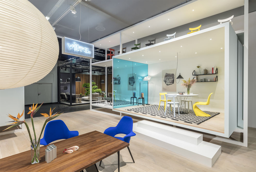 VITRA panton chair imm cologne 2017 designboom04