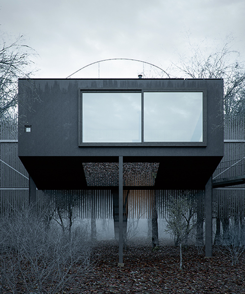 mask house by WOJR is a sanctuary for refuge and contemplation
