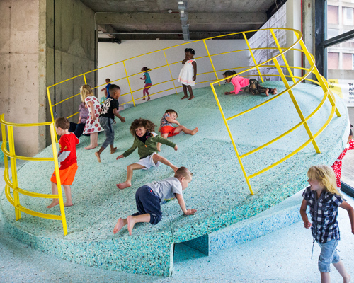 assemble brings its brutalist playground to the vitra design museum