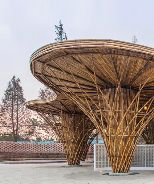 atelier REP's bamboo garden rejuvenates the countryside in chengdu, china