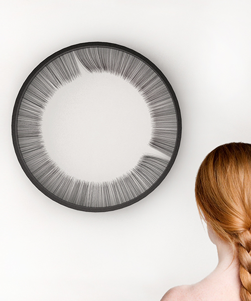 bina baitel's lash clock gently strokes passing time