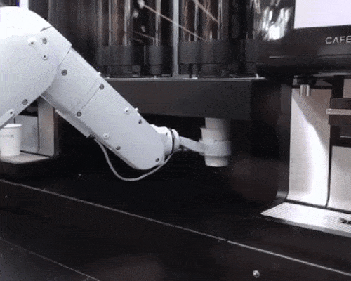 robot barista brews coffee at san francisco's cafe x