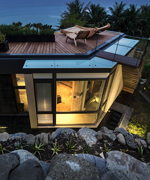 create + think design studio terraces atolan house in taiwan