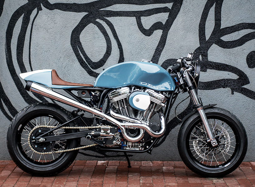 deus harley davidson bel air 1200 custom motorcycle designboom
