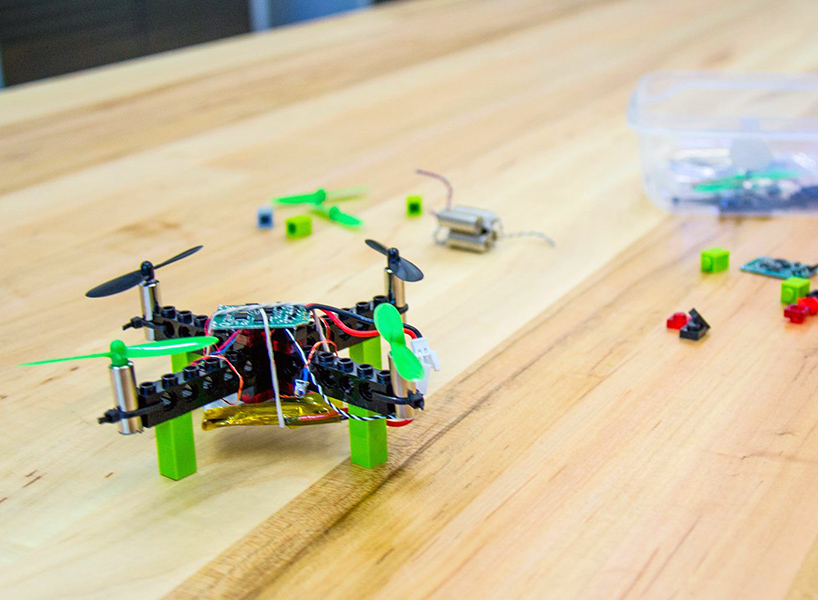 diy lego drone kit kitables designboom