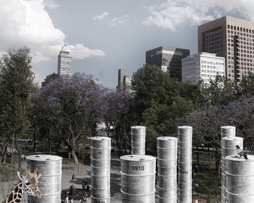 espacio cero's subsidence pavilion is a wake up call for sinking grounds in mexico city