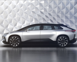 CES 2017: faraday future unveils the all-electric FF 91supercar