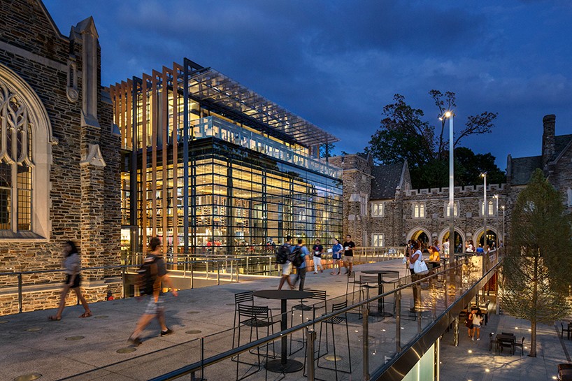 grimshaw completes dynamic extension to duke university in north carolina