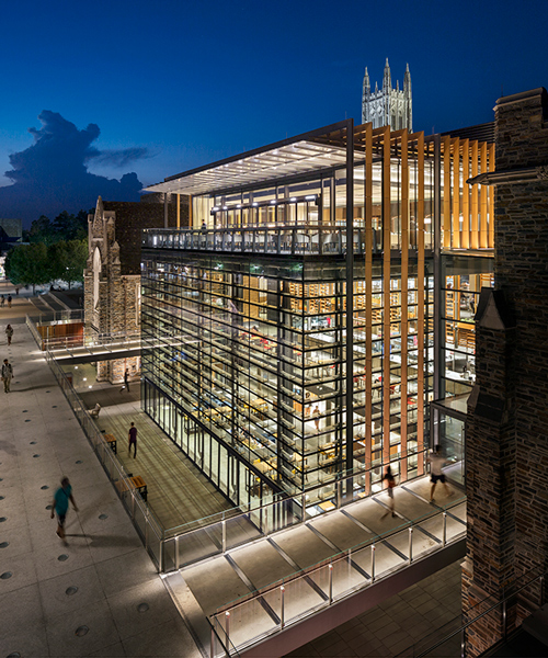 grimshaw completes dynamic extension to duke university in north carolina