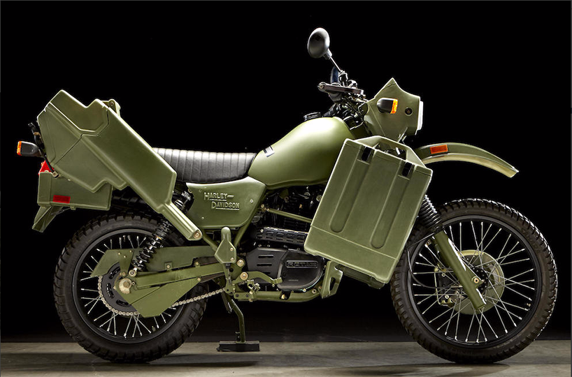 harley davidson MT500 miltary motorcylce designboom