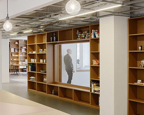 elding oscarson introduces interior windows inside office in stockholm