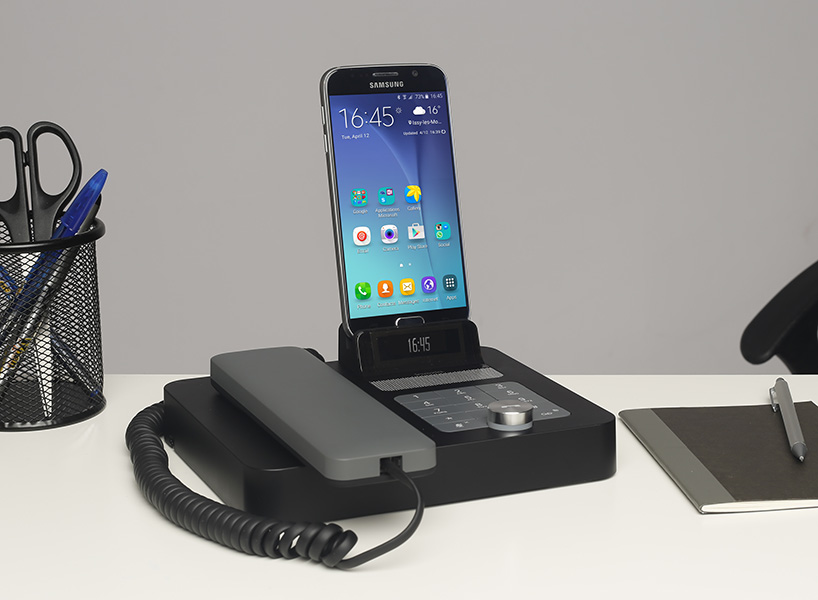 invoxia NVX 200 mobile smartphone desk telephone designboom