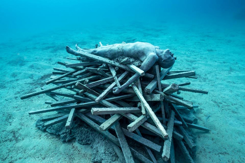 See the Newest Underwater Sculptures Residing on the Floor of the