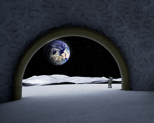 jorge mañes rubio envisions 'the moon temple' for future space civilizations