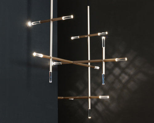 lake + wells studio's futuristic jax lighting evokes the intergalactic