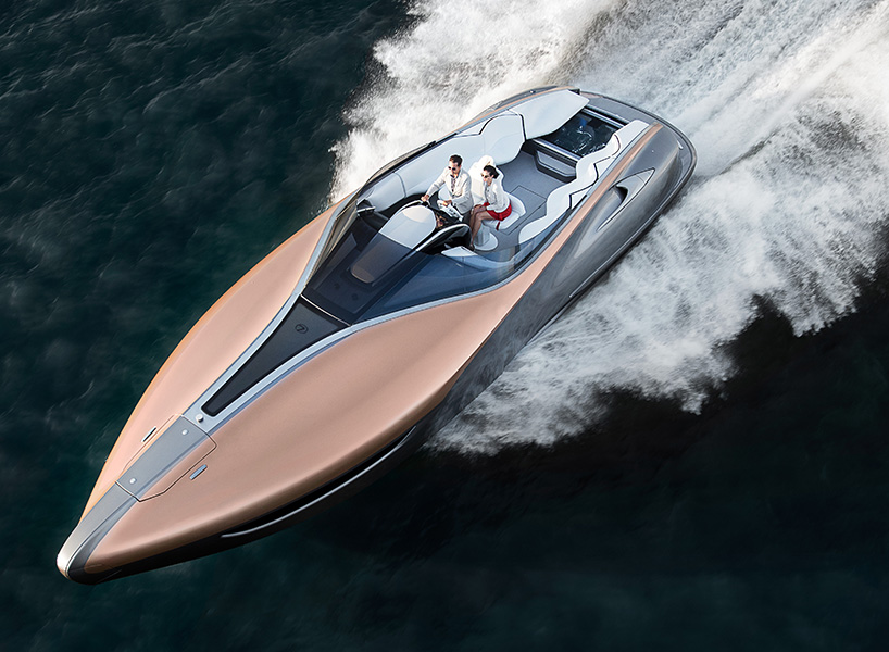 lexus sport yacht concept designboom