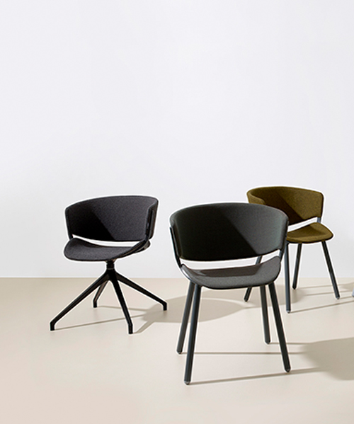 luca nichetto's sustainable phoenix chair for OFFECCT at stockholm furniture fair