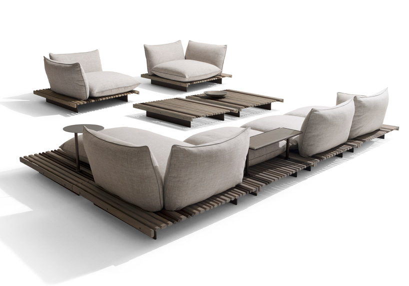 ludovica and roberto palomba aspara sofa giorgetti designboom-02