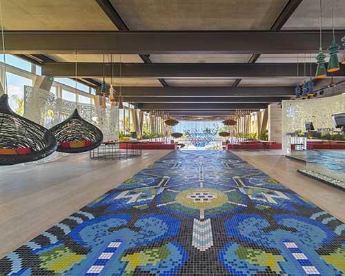mister important design bold and playful W punta de mita resort in mexico