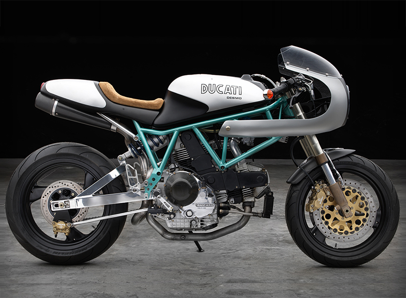 paul smart custom ducati motorcycle moto studio designboom