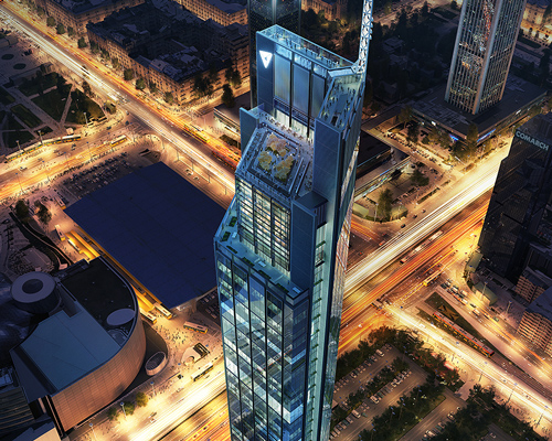 foster + partners starts work on varso tower, poland's tallest building