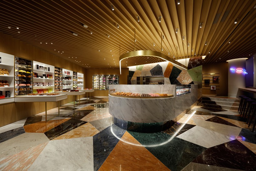 masamichi katayama / wonderwall pierre hermé tokyo store designboom 01