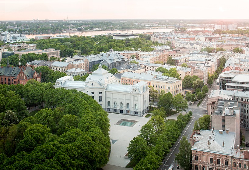 national museum of art in riga latvia designboom