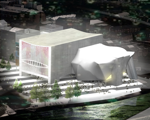 manchester approves OMA-designed 'factory' cultural venue, as new images unveiled