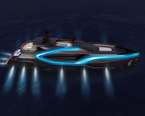 rossinavi reveals I-TRON + attitude yacht concepts