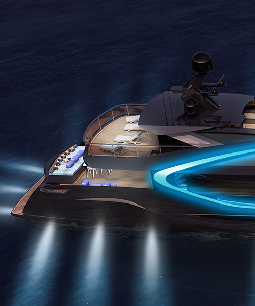 rossinavi reveals I-TRON + attitude yacht concepts