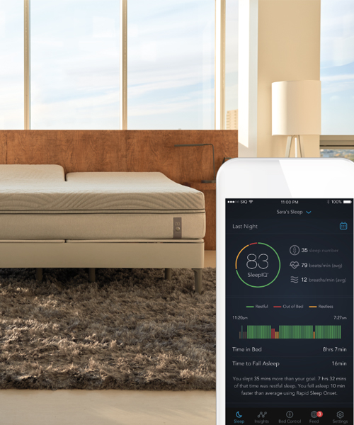 CES 2017 sleep number 360 smart bed auto adjusts comfort and stops snoring