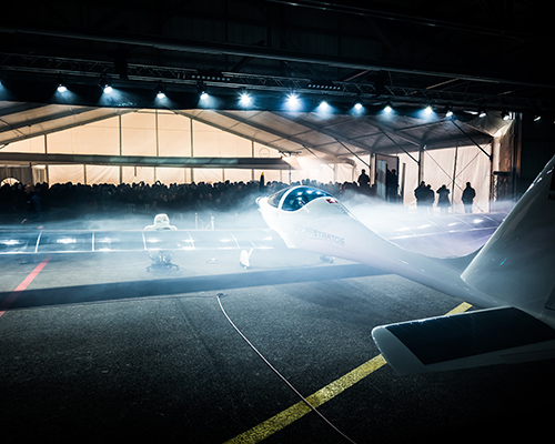 solarstratos atmospheric solar plane revealed in switzerland