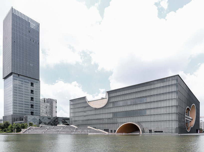 new images of tadao ando's poly grand theater in shanghai